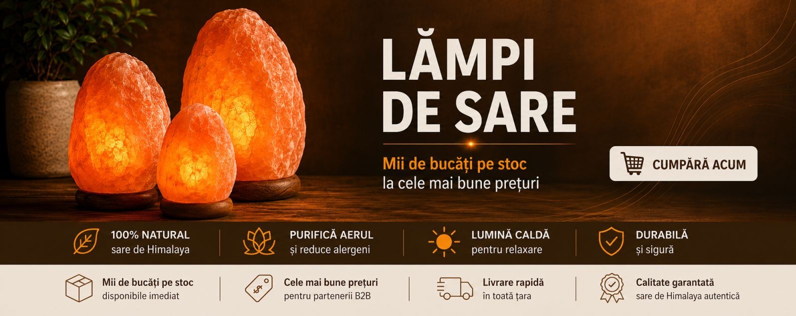 Lampi de sare Albacom b2b