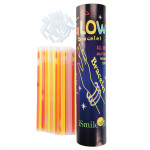 Betisoare bratari luminoase glow sticks, diverse culori, set 100 bucati culoare galben