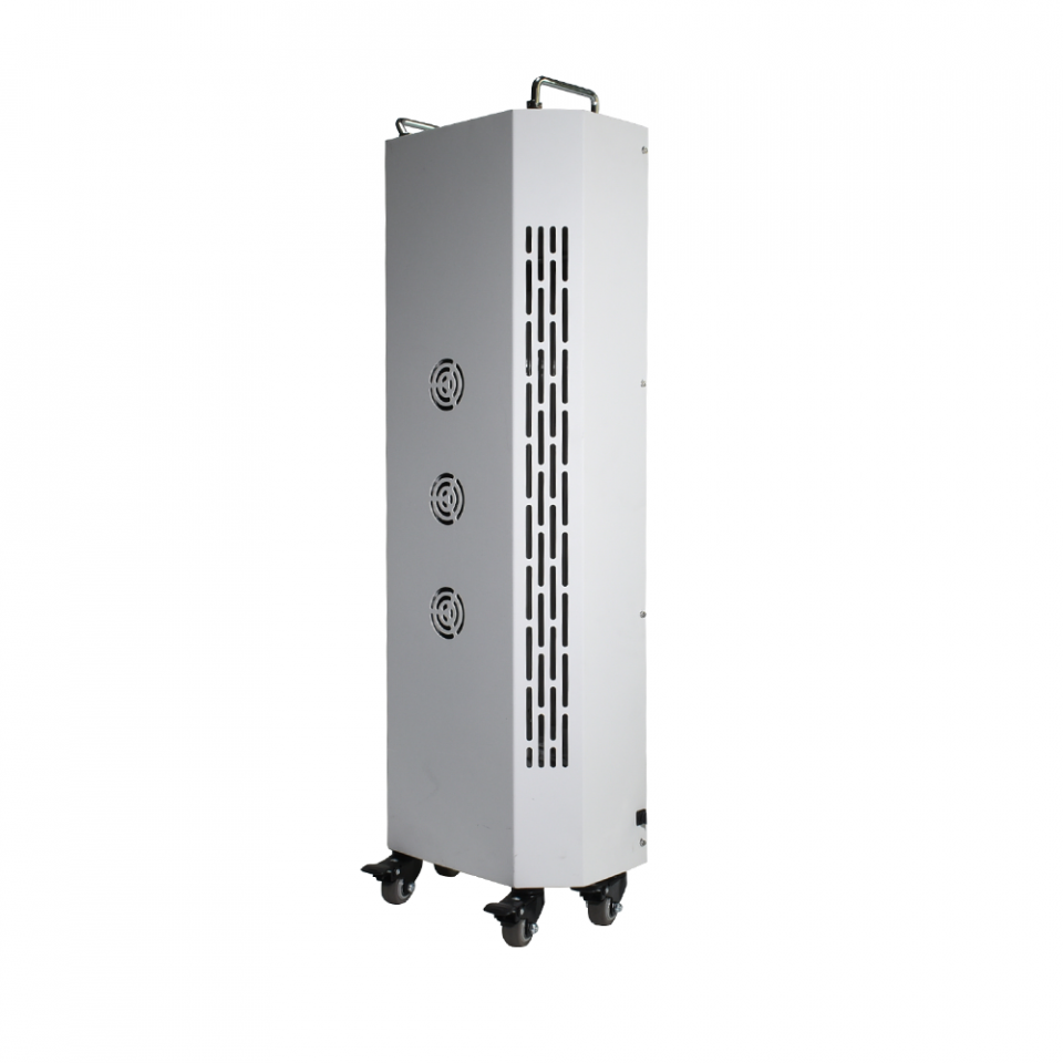 Lampa bactericida uvc 300w sterilizare aer prin ventilatie, portabila, telecomanda, 180mc/h