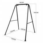 Suport hamac sau leagan, interior/exterior, metal, 160x125x80 cm