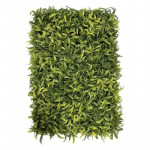 Gard artificial cu frunze verzi, panou 40x60 cm, decor sau mascare, suport grila pe