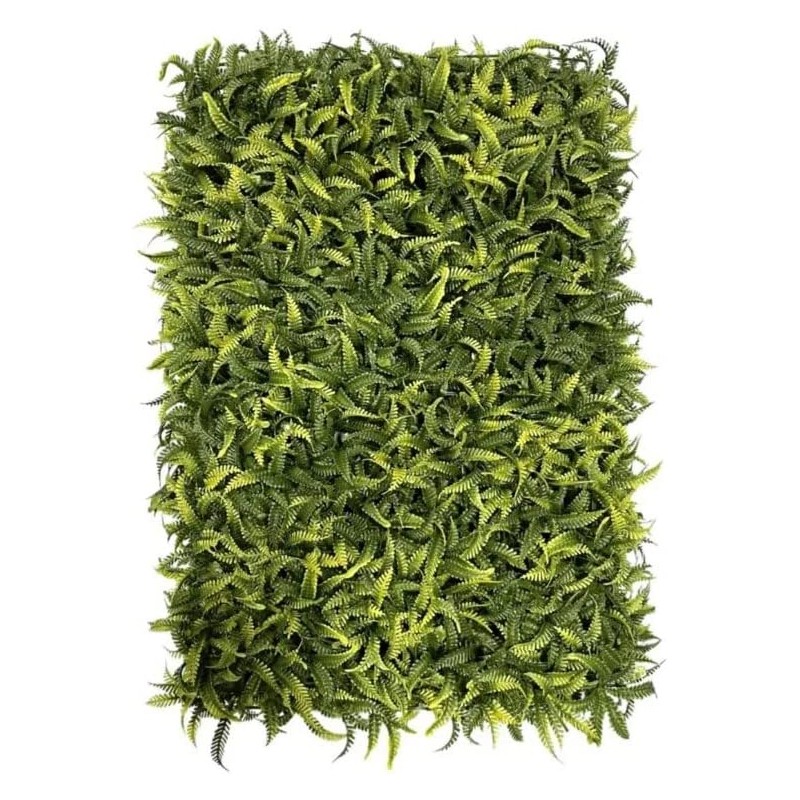 Gard artificial cu frunze verzi, panou 40x60 cm, decor sau mascare, suport grila pe