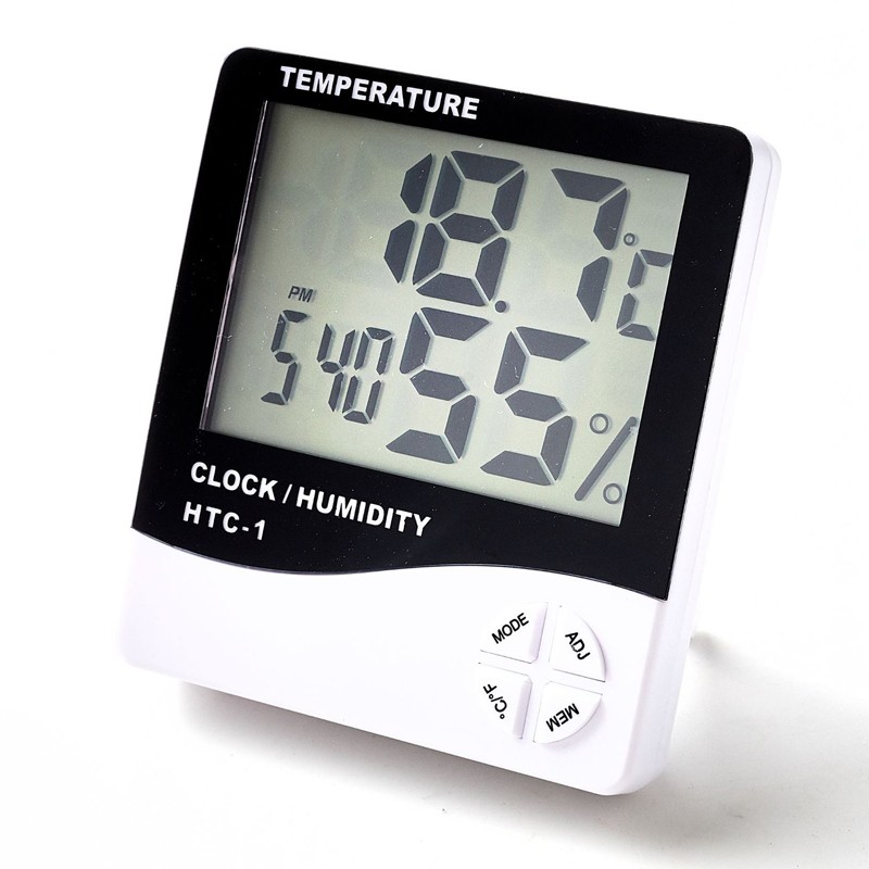 Statie meteo cu higrometru, ecran lcd, alarma, afisaj ora, data, calendar