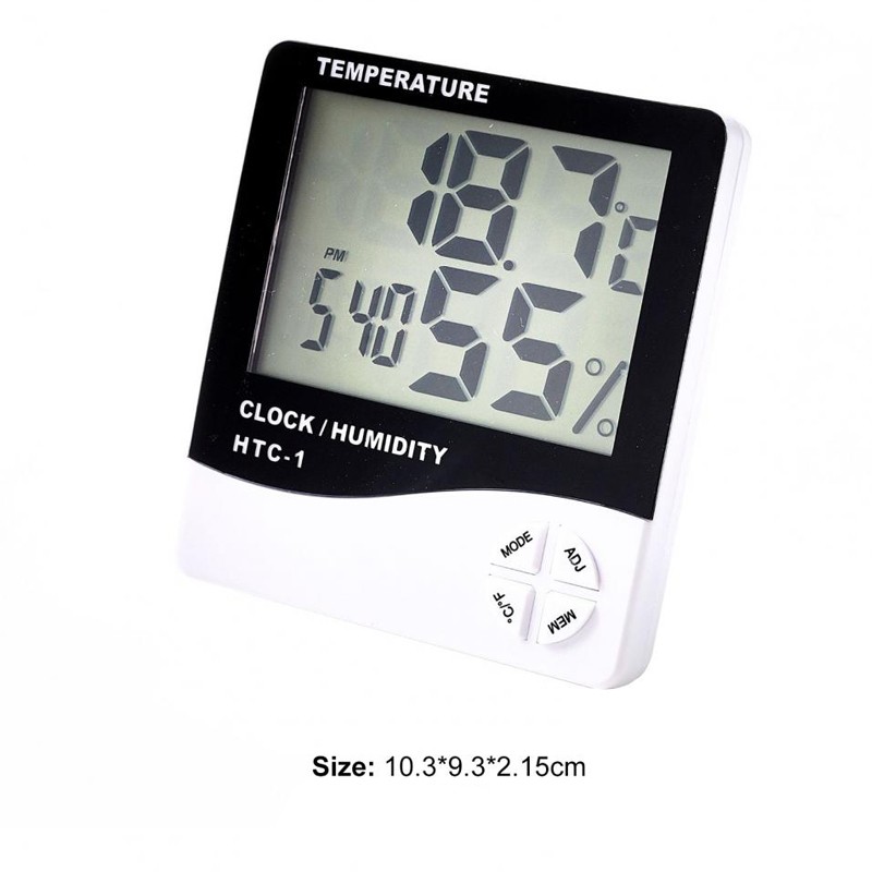Statie meteo cu higrometru, ecran lcd, alarma, afisaj ora, data, calendar