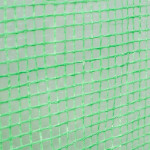 Sera solar tip tunel, 10x3x2 m, ferestre cu plasa anti-insecte, 1 usa rulanta, folie pe cu filtru uv4, verde
