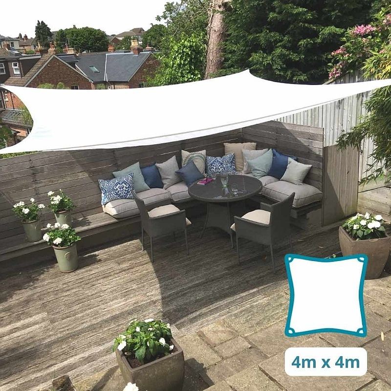 Copertina protectie uv, suprafata impermeabila 4x4 m, polietilena densitate 180 g/mp