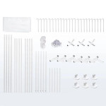 Carport pavilion auto, 3 x 6 x 2.5 m, cadru otel, copertina din polietilena, impermeabil, 180g/mp, gri