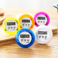 Timer pentru bucatarie, magnetic, afisaj lcd, diametru 6.5 cm