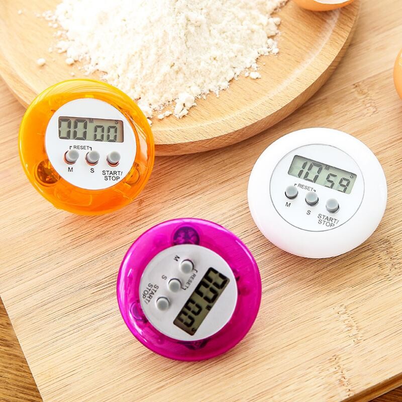 Timer pentru bucatarie, magnetic, afisaj lcd, diametru 6.5 cm