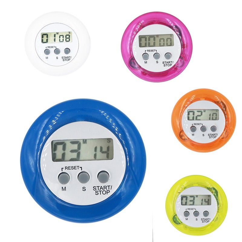 Timer pentru bucatarie, magnetic, afisaj lcd, diametru 6.5 cm