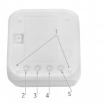 Ceas digital led, 8 melodii, 7 culori, alarma, temperatura, calendar, data