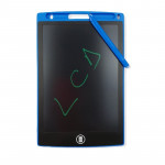 Tableta led grafica pentru scris si desenat, creion stylus, buton stergere automata, 8.5 inch, albastru