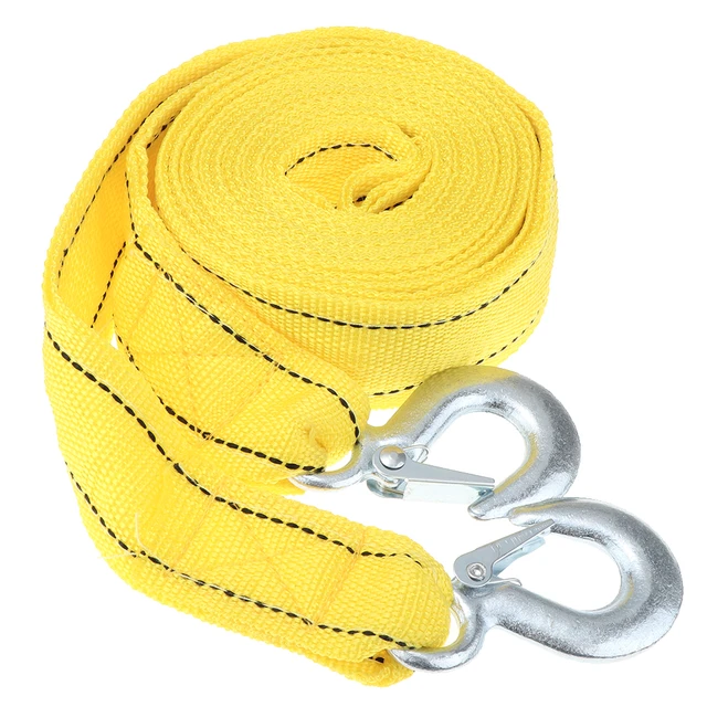 Franghie universala, tractare auto, suspendare hamac, lungime 3 m, capacitate tragere 3 tone, 2 carlige prindere