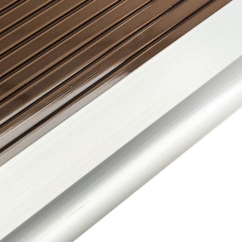 Copertina fixa policarbonata, protectie uv, 100 x 200 cm, maro