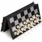 Sah magnetic, joc interactiv cu 32 piese, tabla de joc 32x32 cm