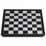 Sah magnetic, joc interactiv cu 32 piese, tabla de joc 32x32 cm
