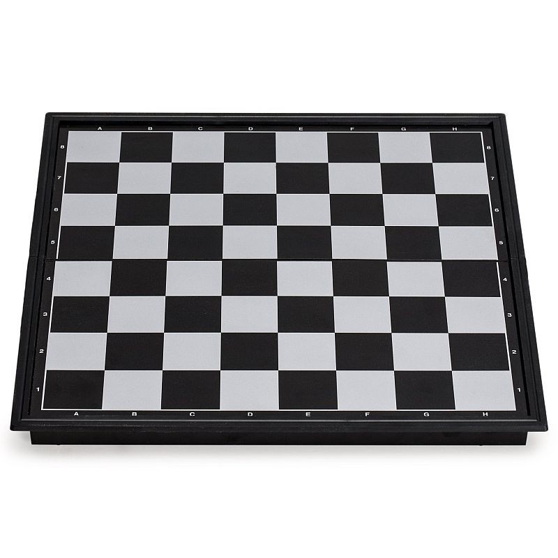 Sah magnetic, joc interactiv cu 32 piese, tabla de joc 32x32 cm