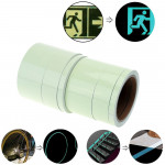 Banda fosforescenta luminoasa autoadeziva glow turquoise latime 4 cm