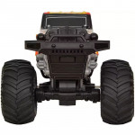 Masina cu telecomanda, tip off-road, cascadorii, rotire verticala 360 grade, imprimeu flacari