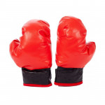 Set de box pentru copii, manusi si para box, pompa pentru umflat, inaltime relgabila 70-106 cm