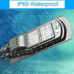 Lampa stradala led cu incarcare solara, senzor miscare, 40w, timer, 3 moduri, telecomanda