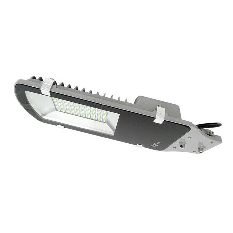 Lampa stradala solara 100w, 206 led-uri, 2 trepte iluminare, telecomanda, aluminiu