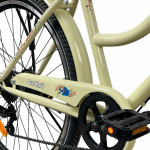 Bicicleta dama 26 inch, schimbator shimano 7 viteze, frane pe disc, cos cumparaturi, portbagaj
