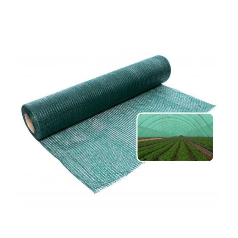 Plasa de umbrire pentru culturi agricole, 5x25 metri, 50 g/mp, grad de umbrire 40%