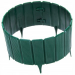 Palisada gradina, separator ornamental verde, lungime 100 cm, inaltime totala 24 cm