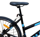 Bicicleta dama 700c hibrid, munte, oras, 21 viteze, v-brake, cadru 17 inch aluminiu