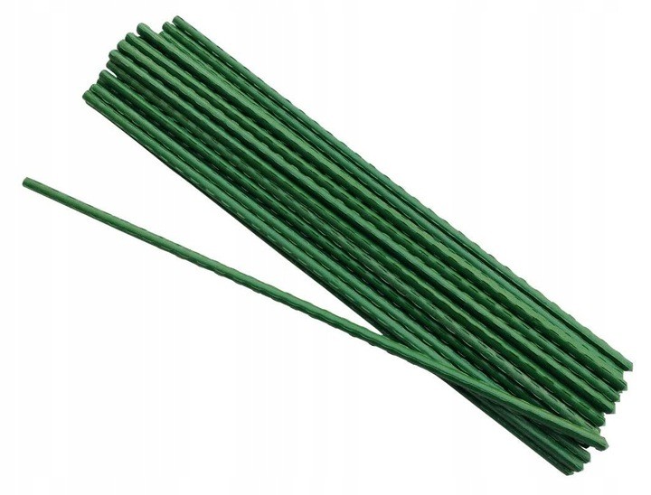 Arac gradina, lungime 120 cm, diametru 11 mm, otel si plastic verde