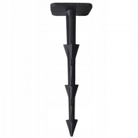Cui de fixare folie straturi gradina, lungime 12 cm, material plastic