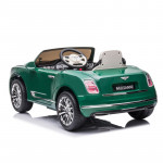 Masina electrica de jucarie bentley mulsanne, 2x35w, mp3, maxim 30 kg, telecomanda, roti eva, verde