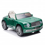 Masina electrica de jucarie bentley mulsanne, 2x35w, mp3, maxim 30 kg, telecomanda, roti eva, verde
