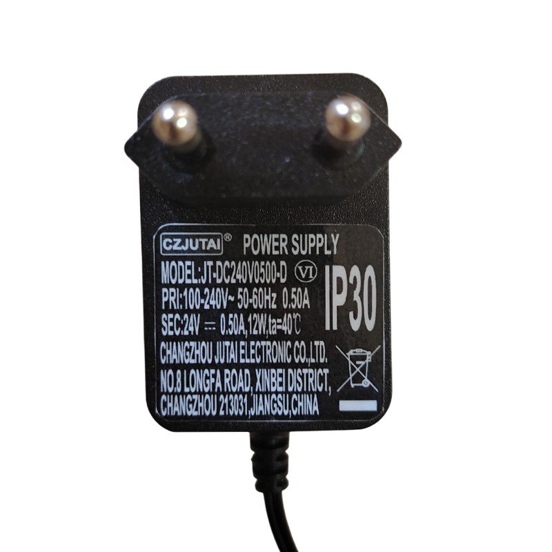 Incarcator pentru masinute electrice, tensiune 24v, 500 ma, ip30, cablu 190 cm