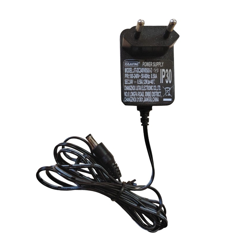 Incarcator pentru masinute electrice, tensiune 24v, 500 ma, ip30, cablu 190 cm