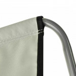 Set masa cu 4 scaune pentru camping, inaltime masa reglabila, 120x60x70/62/55 cm, aluminiu