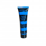 Vopsea glow uv albastru neon, formula non-toxica, pentru body painting, recipient 25 ml