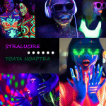 Vopsea glow uv galben neon pentru body painting, cantitate 25 ml, pe baza de apa