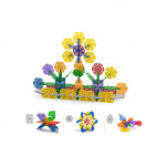 Set blocuri constructie, 218 piese diferite forme, jucarie steam, multicolor