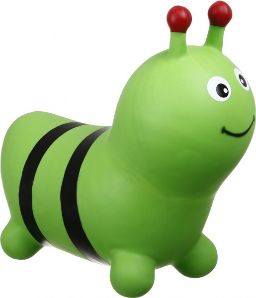 Omida gonflabila pentru sarit, cauciuc verde, 56x25x45 cm