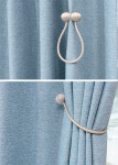 Bratara magnetica de prindere perdele si draperii, set 2 bucati, argintiu