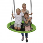 Leagan tip cuib de barza, diametru 100 cm, maxim 120 kg, ajustabil pe inaltime, protectie uv