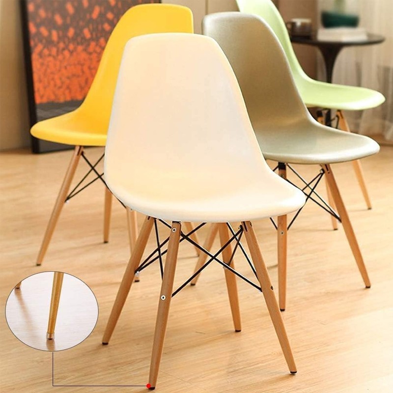 Protectie pentru picioare de mobilier, silicon, transparent, set 8 bucati