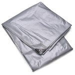 Prelata impermeabila 5x5 m, 210g/mp, pe, inele metalice 12 mm, rezistenta la inghet