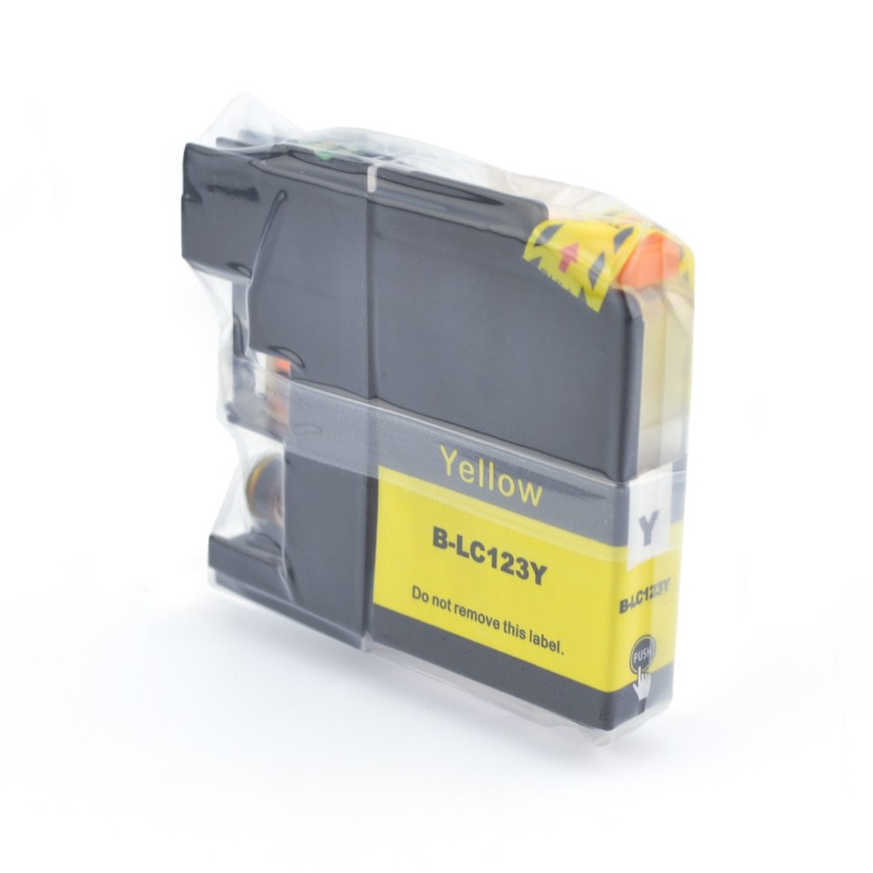 Cartus compatibil lc123y yellow pentru brother