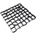 Grila eco p3 pentru parcare, 50x50x3 cm, rezistenta 180 tone/mp, negru