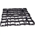 Grila eco p3 pentru parcare, 50x50x3 cm, rezistenta 180 tone/mp, negru
