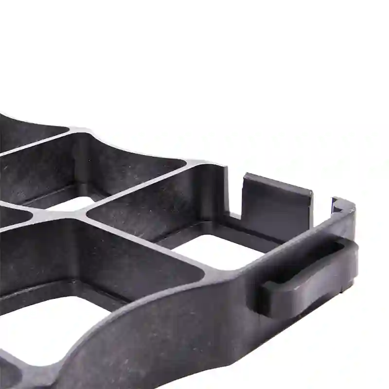 Grila eco p3 pentru parcare, 50x50x3 cm, rezistenta 180 tone/mp, negru