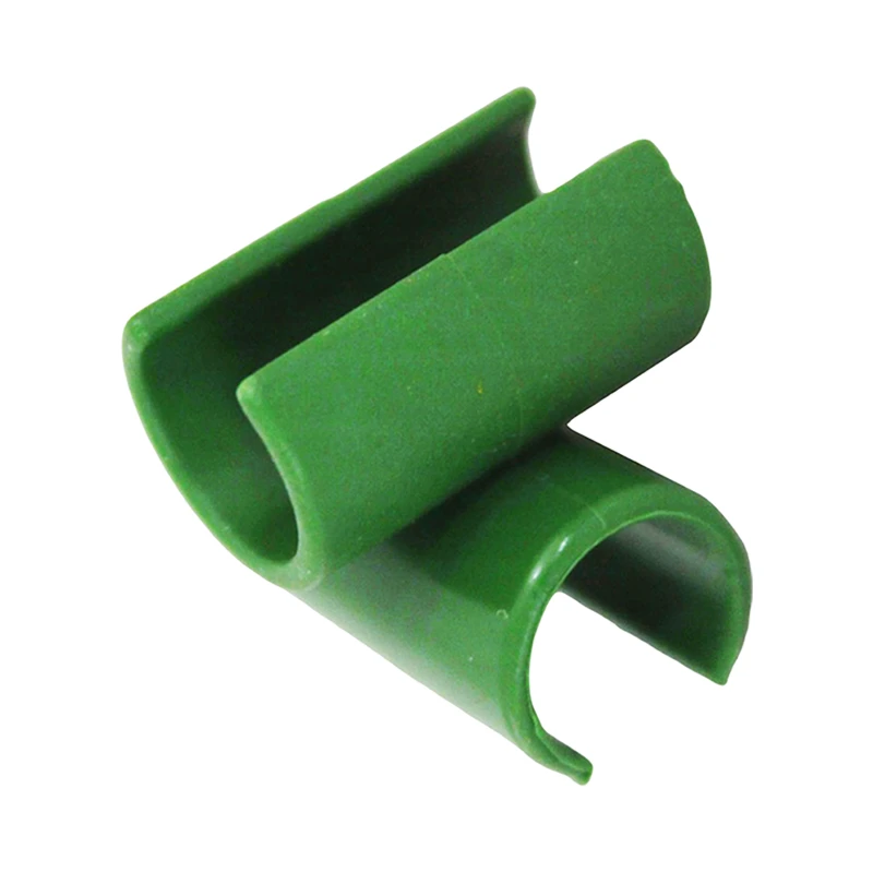 Conectori in forma de t pentru araci de sustinere, diametrul 11 mm, verde, set 6 bucati